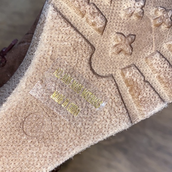 Chloe Boutin brown fur winter boots size 10 new - Picture 6 of 6